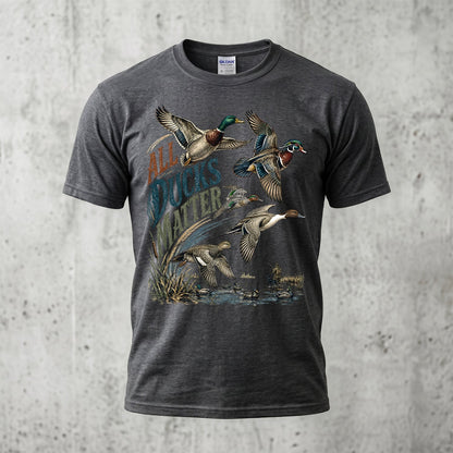Duck Hunting - Outdoor Cotton T-Shirt DUCT1008