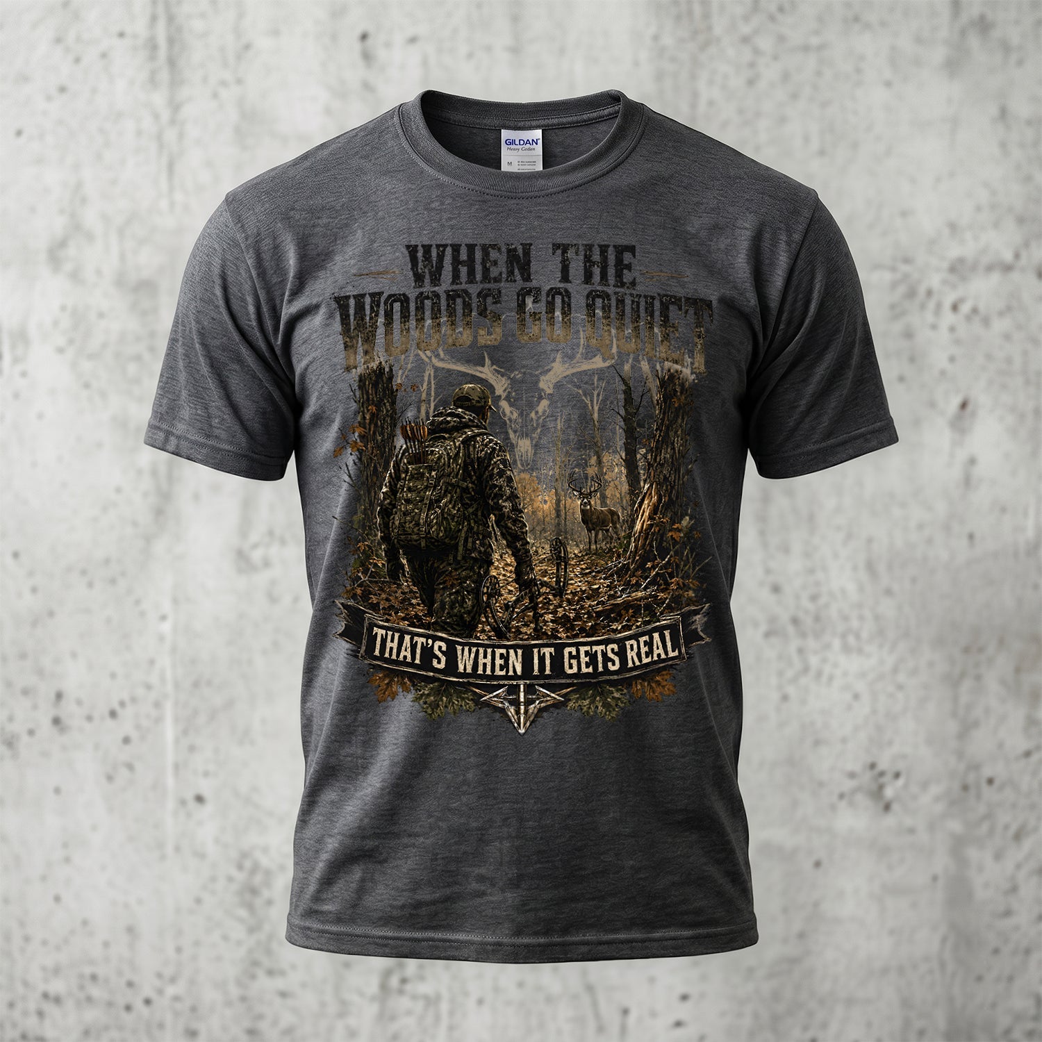 Bowhunting - Outdoor Cotton T-Shirt BHCT1007