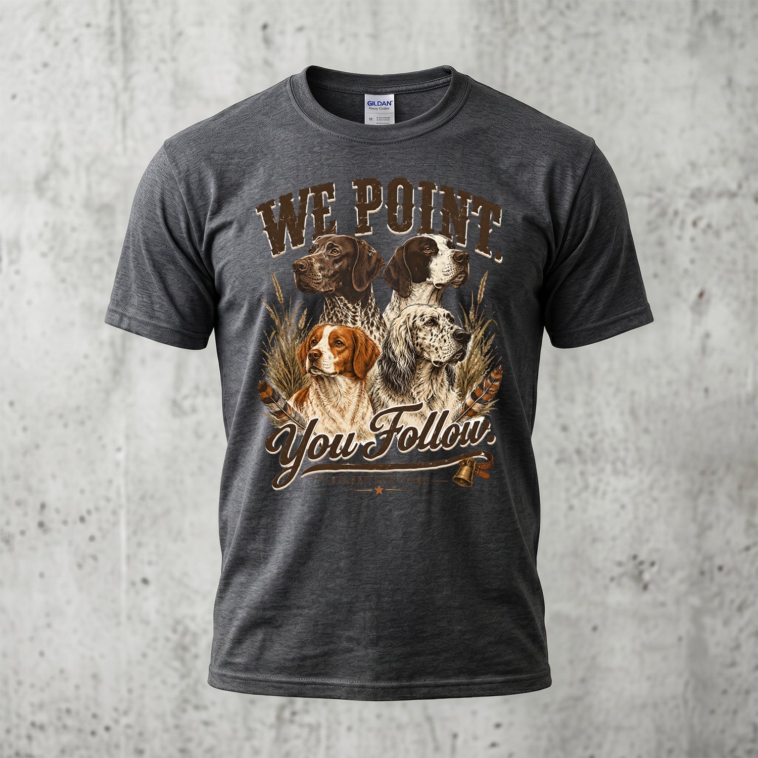 Upland Pheasant Hunting - Outdoor Cotton T-Shirt PHCT1062