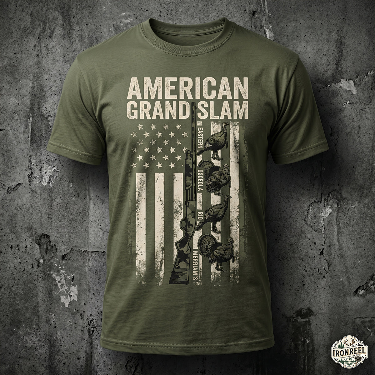 Turkey Hunting - Outdoor Cotton T-Shirt THCT1009