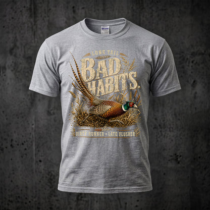 Upland Pheasant Hunting - Outdoor Cotton T-Shirt PHCT1055