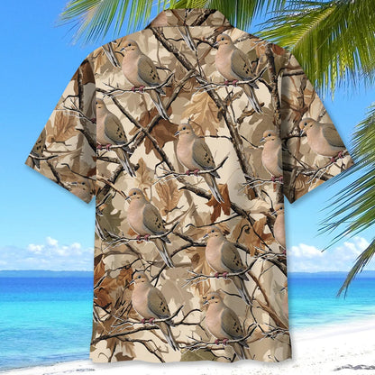 Mourning Dove Realtree Camo Hawaiian Shirt DVC0012