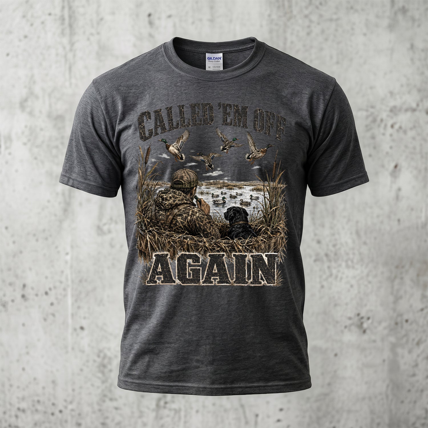 Duck Hunting - Outdoor Cotton T-Shirt DUCT1006