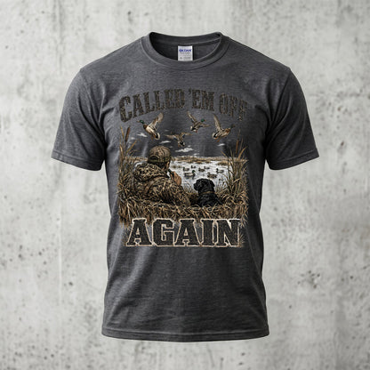 Duck Hunting - Outdoor Cotton T-Shirt DUCT1006