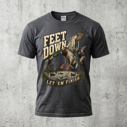 Duck Hunting - Outdoor Cotton T-Shirt DUCT1001
