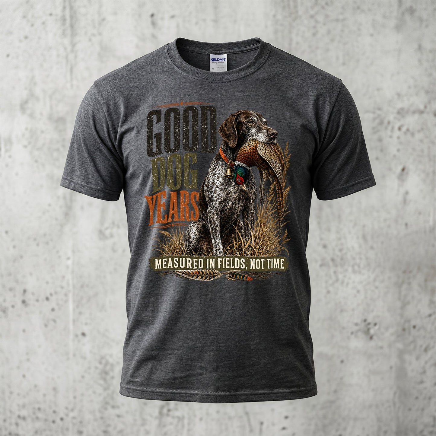 Upland Pheasant Hunting - Outdoor Cotton T-Shirt PHCT1044