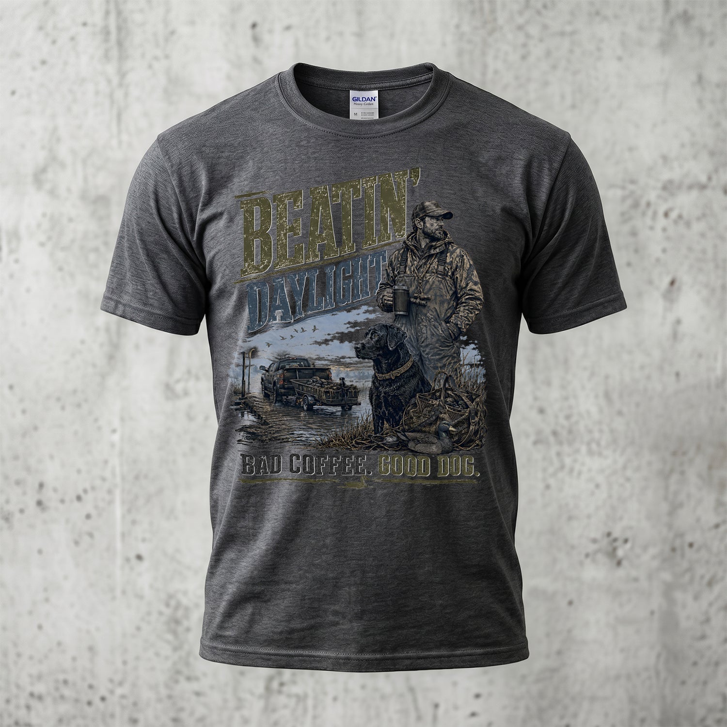 Duck Hunting - Outdoor Cotton T-Shirt DUCT1011