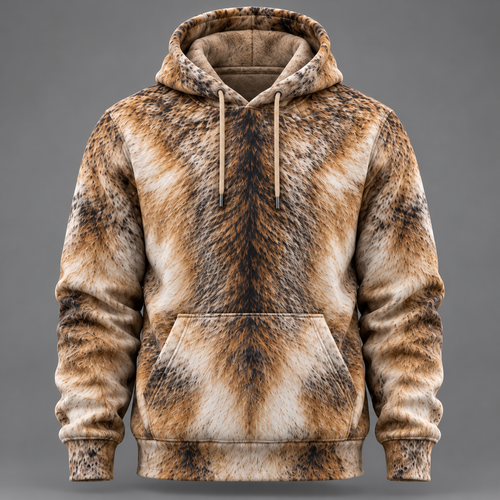 Coyote Pattern Hunting Hoodie