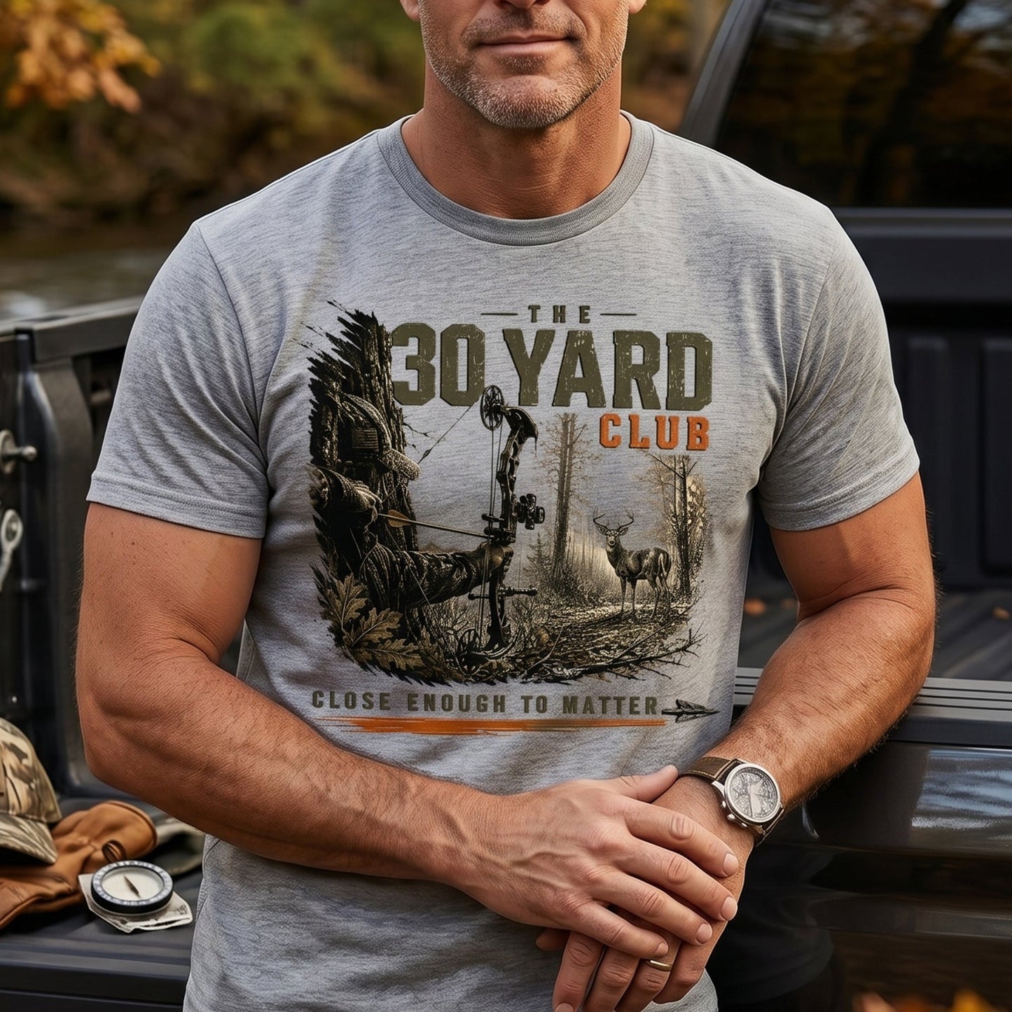 Bowhunting - Outdoor Cotton T-Shirt BHCT1001