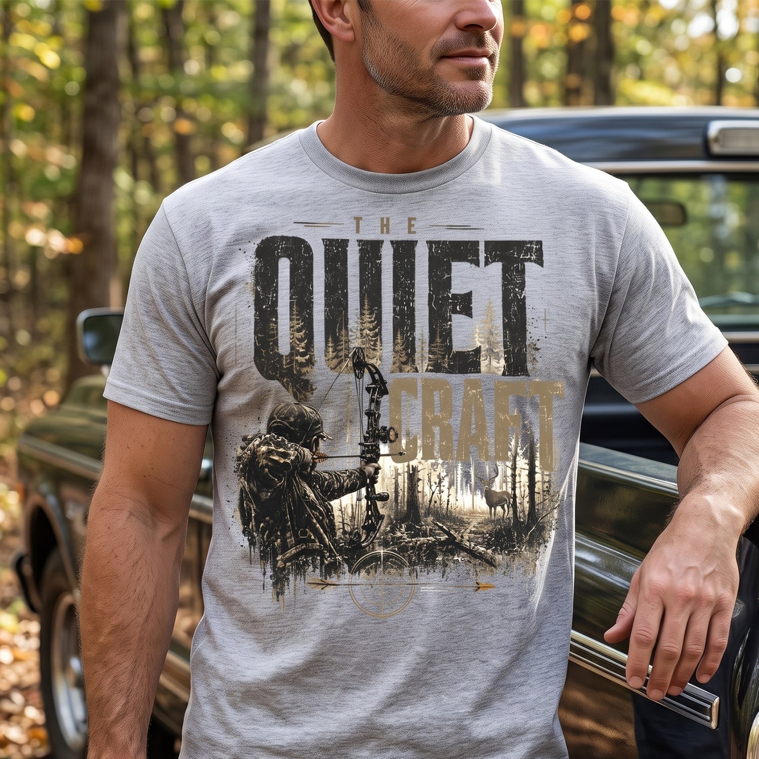 Bowhunting - Outdoor Cotton T-Shirt BHCT1010