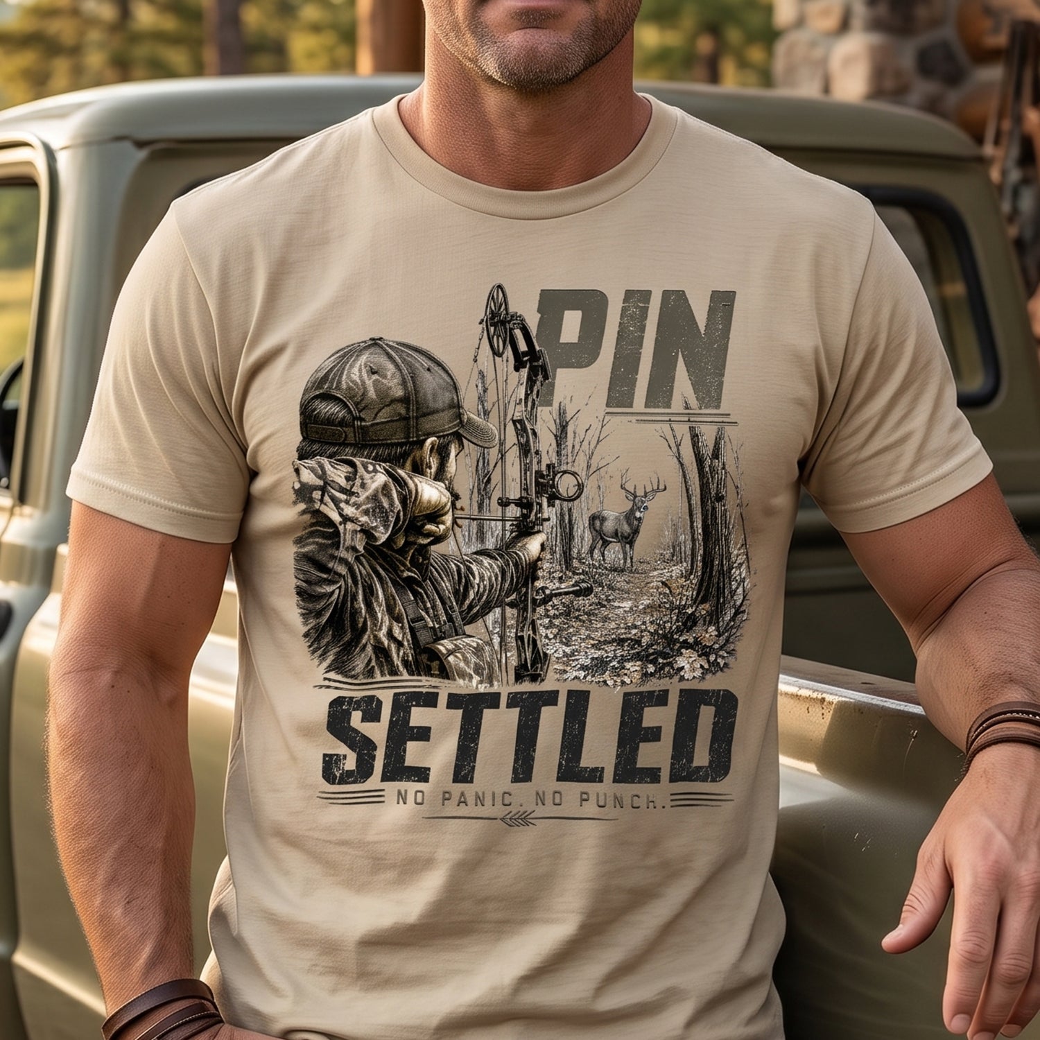 Bowhunting - Outdoor Cotton T-Shirt BHCT1006