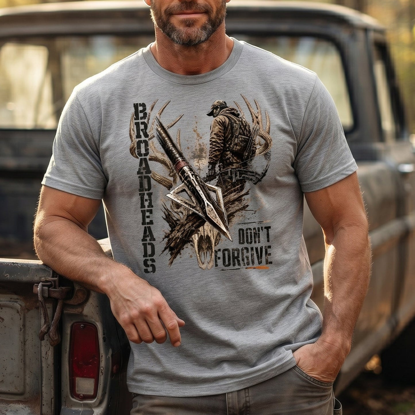 Bowhunting - Outdoor Cotton T-Shirt BHCT1004