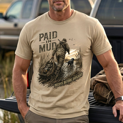 Duck Hunting - Outdoor Cotton T-Shirt DUCT1002