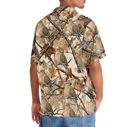 Mourning Dove Realtree Camo Hawaiian Shirt DVC0012