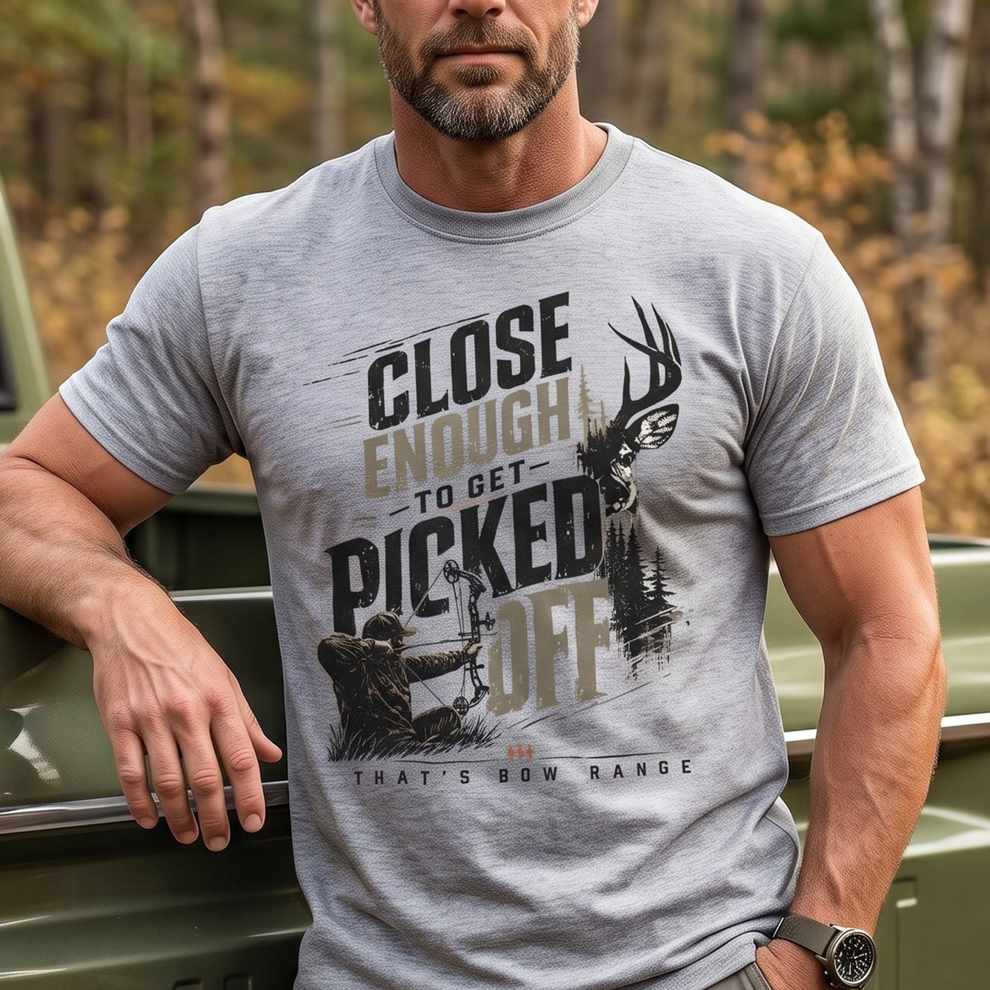 Bowhunting - Outdoor Cotton T-Shirt BHCT1009