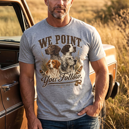 Upland Pheasant Hunting - Outdoor Cotton T-Shirt PHCT1062