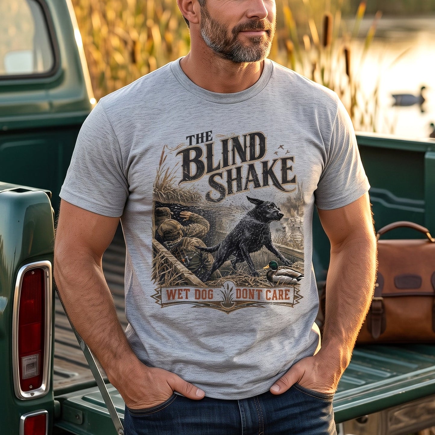 Duck Hunting - Outdoor Cotton T-Shirt DUCT1014