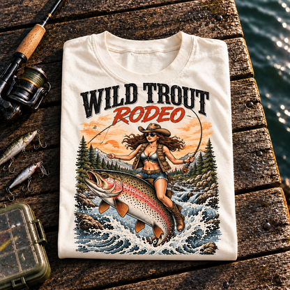 Fishing On Outdoor Cotton T-Shirt NL10095