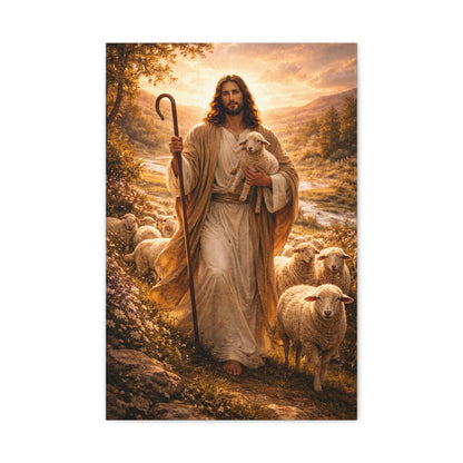 Good Shepherd Jesus Canvas