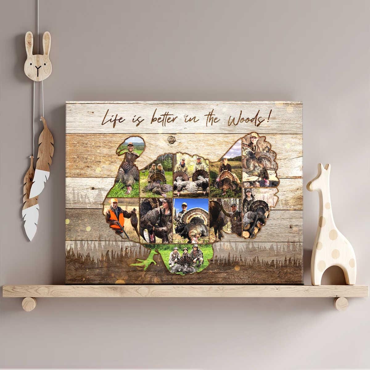Custom Turkey Hunting Wall Art