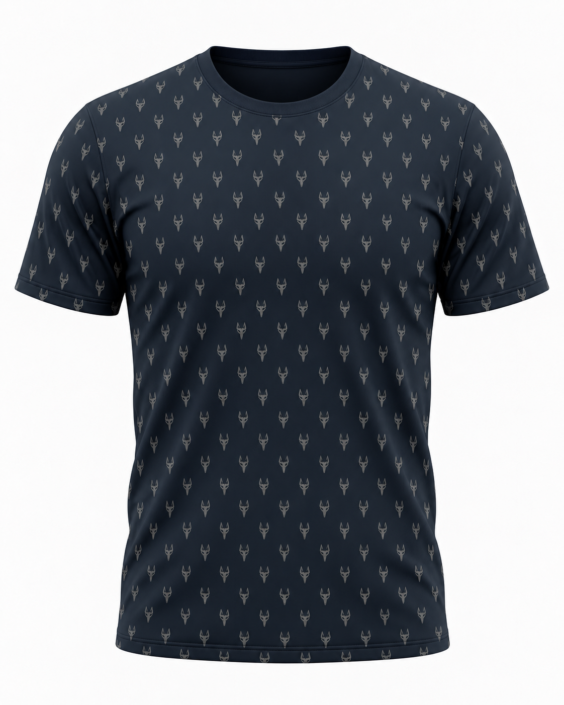 Coyote Skull Hunting Pattern Polo Shirt DP1013