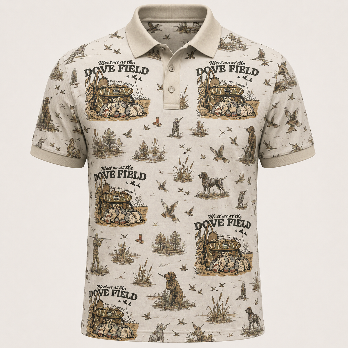 Dove Field Hunting Polo Shirt VCP1006