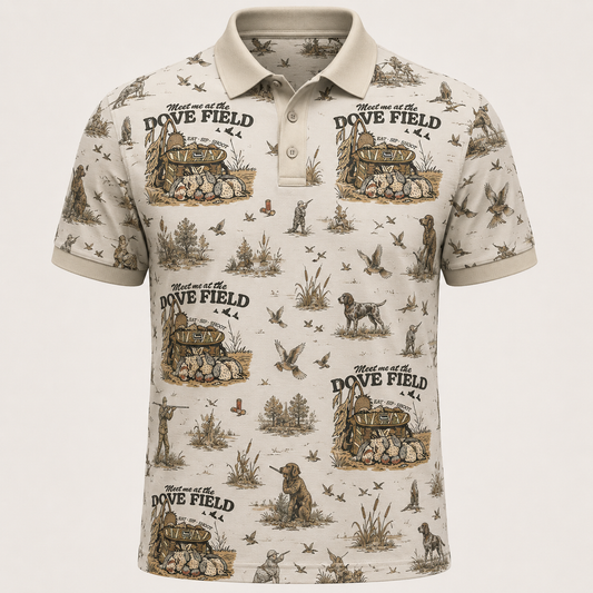 Dove Field Hunting Polo Shirt VCP1006