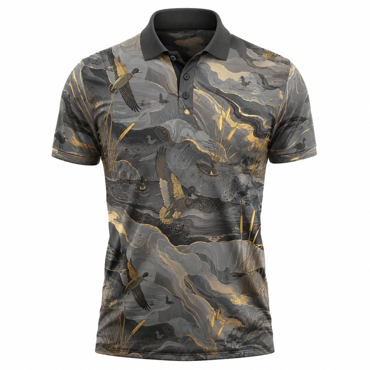 Mallard Duck Hunter Polo Shirt VCD1001