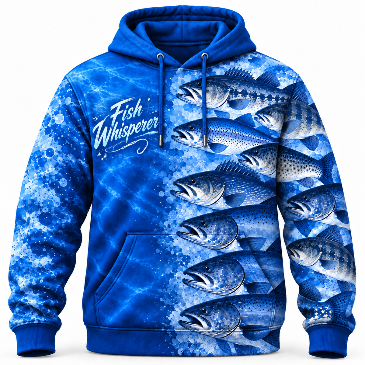 Fishing Whisperer Camo Hunting Hoodie
