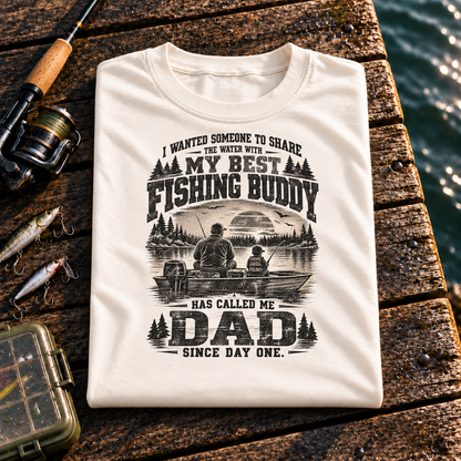 Fishing On Outdoor Cotton T-Shirt NL10134