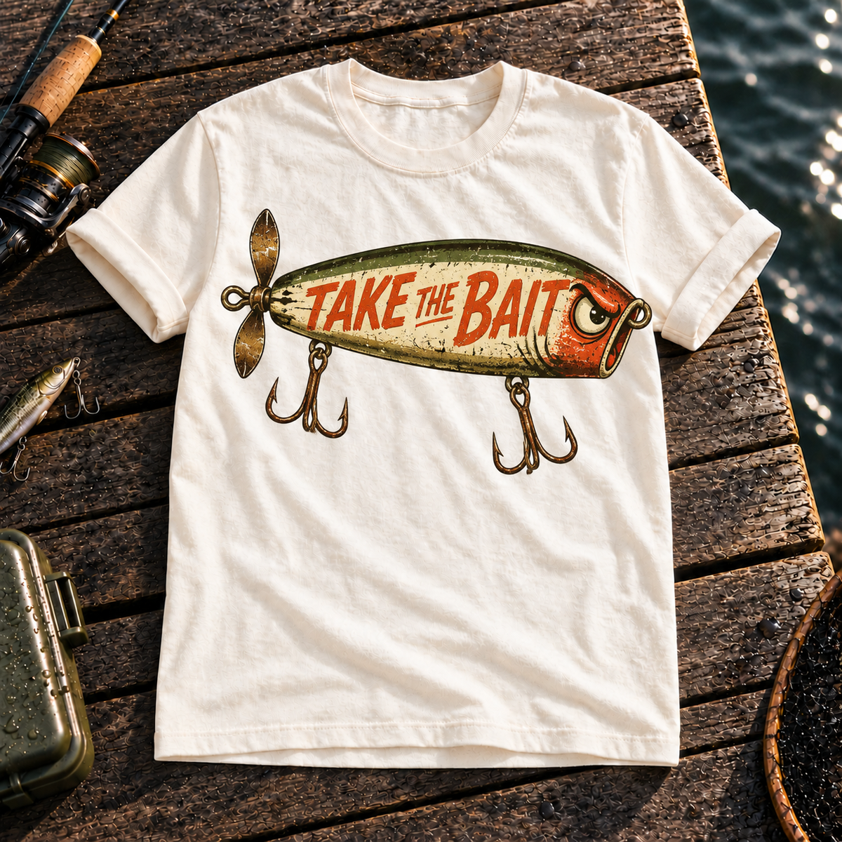 Fishing On Outdoor Cotton T-Shirt NL10099
