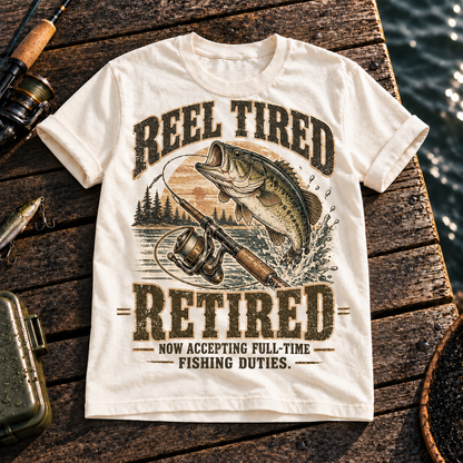 Fishing On Outdoor Cotton T-Shirt NL10108