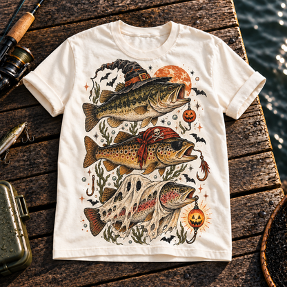 Fishing On Outdoor Cotton T-Shirt NL10109