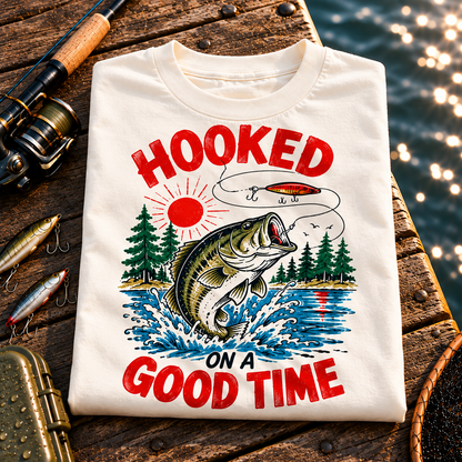 Fishing On Outdoor Cotton T-Shirt NL10090