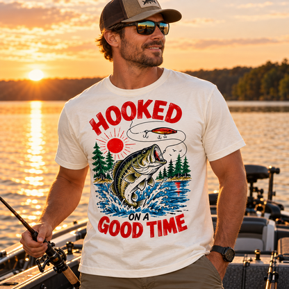 Fishing On Outdoor Cotton T-Shirt NL10090