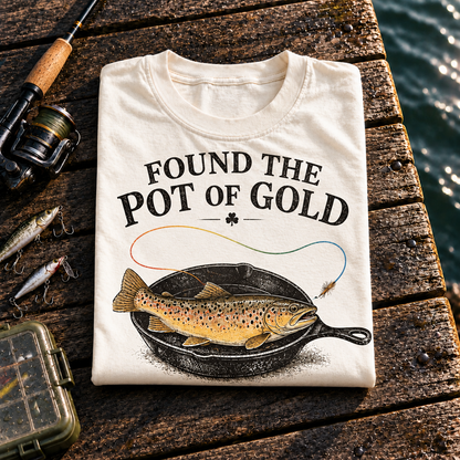 Fishing On Outdoor Cotton T-Shirt NL10107
