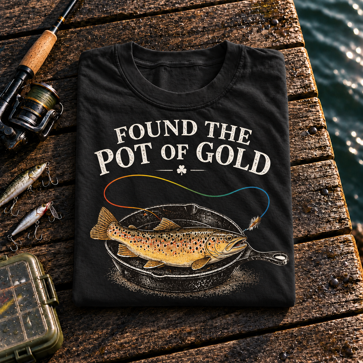 Fishing On Outdoor Cotton T-Shirt NL10107