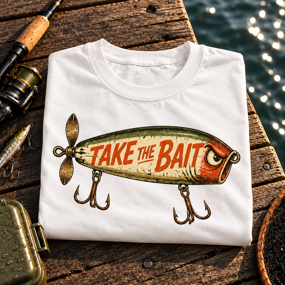 Fishing On Outdoor Cotton T-Shirt NL10099