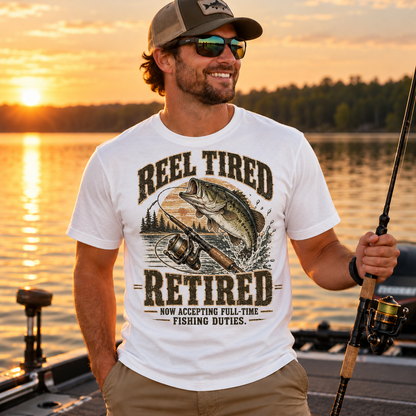 Fishing On Outdoor Cotton T-Shirt NL10108