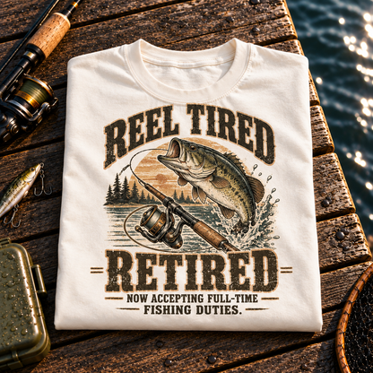 Fishing On Outdoor Cotton T-Shirt NL10108