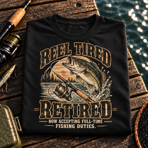 Fishing On Outdoor Cotton T-Shirt NL10108