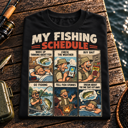 Fishing On Outdoor Cotton T-Shirt NL10100