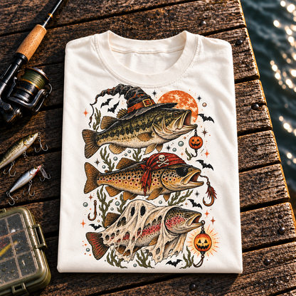 Fishing On Outdoor Cotton T-Shirt NL10109
