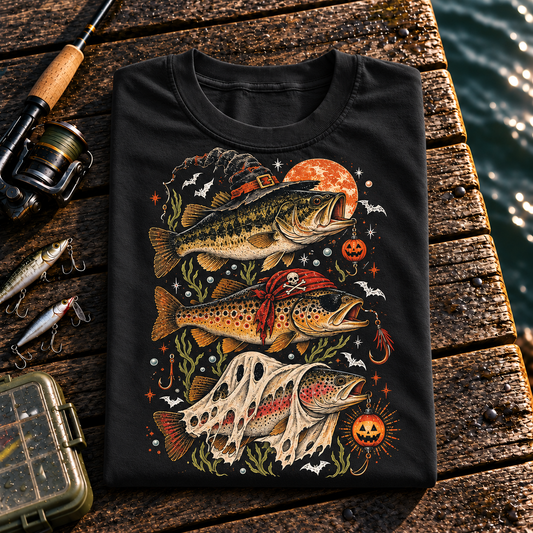 Fishing On Outdoor Cotton T-Shirt NL10109
