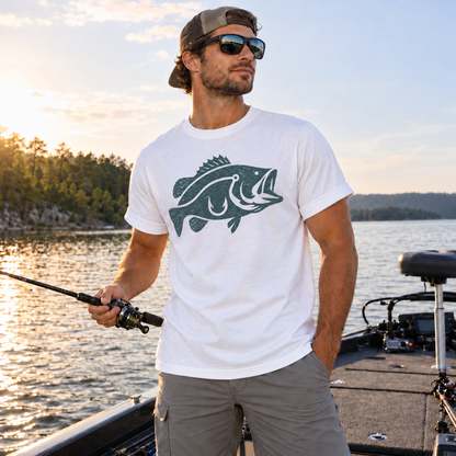 Fishing On Outdoor Cotton T-Shirt NL10102