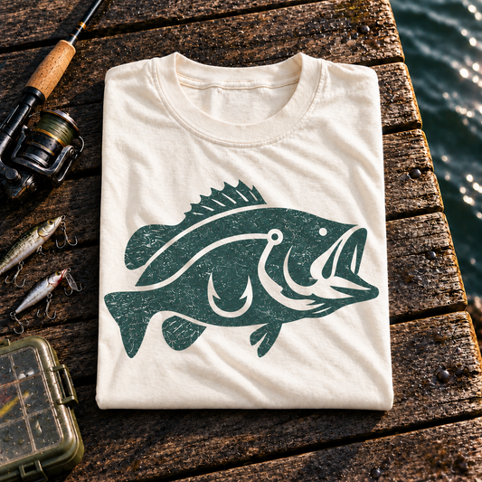 Fishing On Outdoor Cotton T-Shirt NL10102