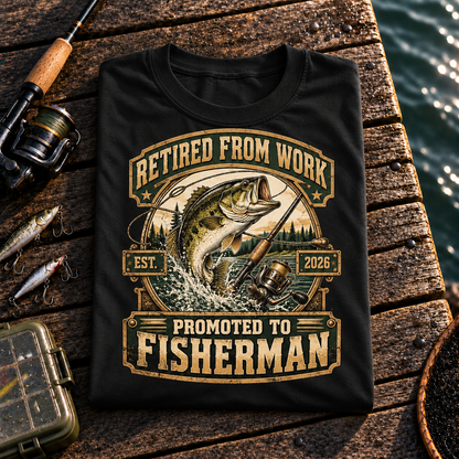 Fishing On Outdoor Cotton T-Shirt NL10103