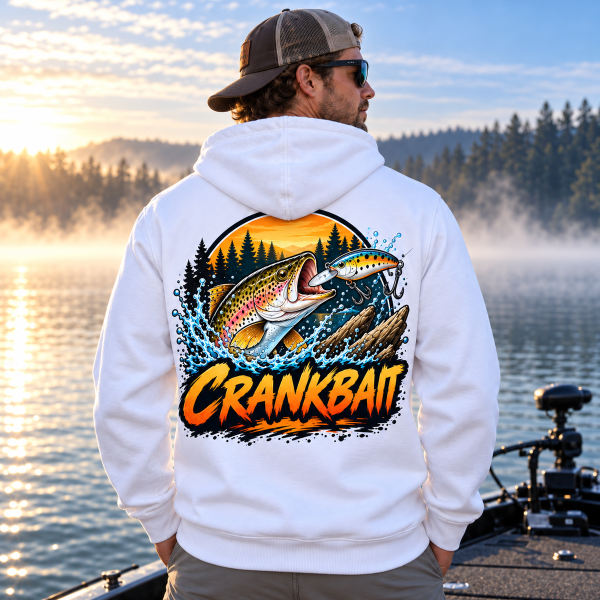 Fishing On Outdoor Cotton Hoodie NL10119