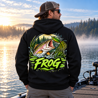 Fishing On Outdoor Cotton Hoodie NL10122