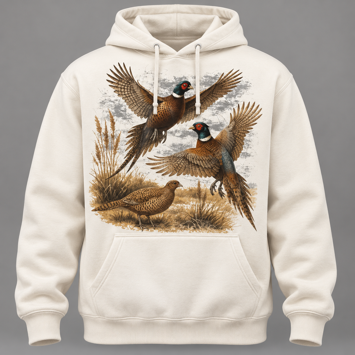 Vintage Pheasant Hunting Hoodie